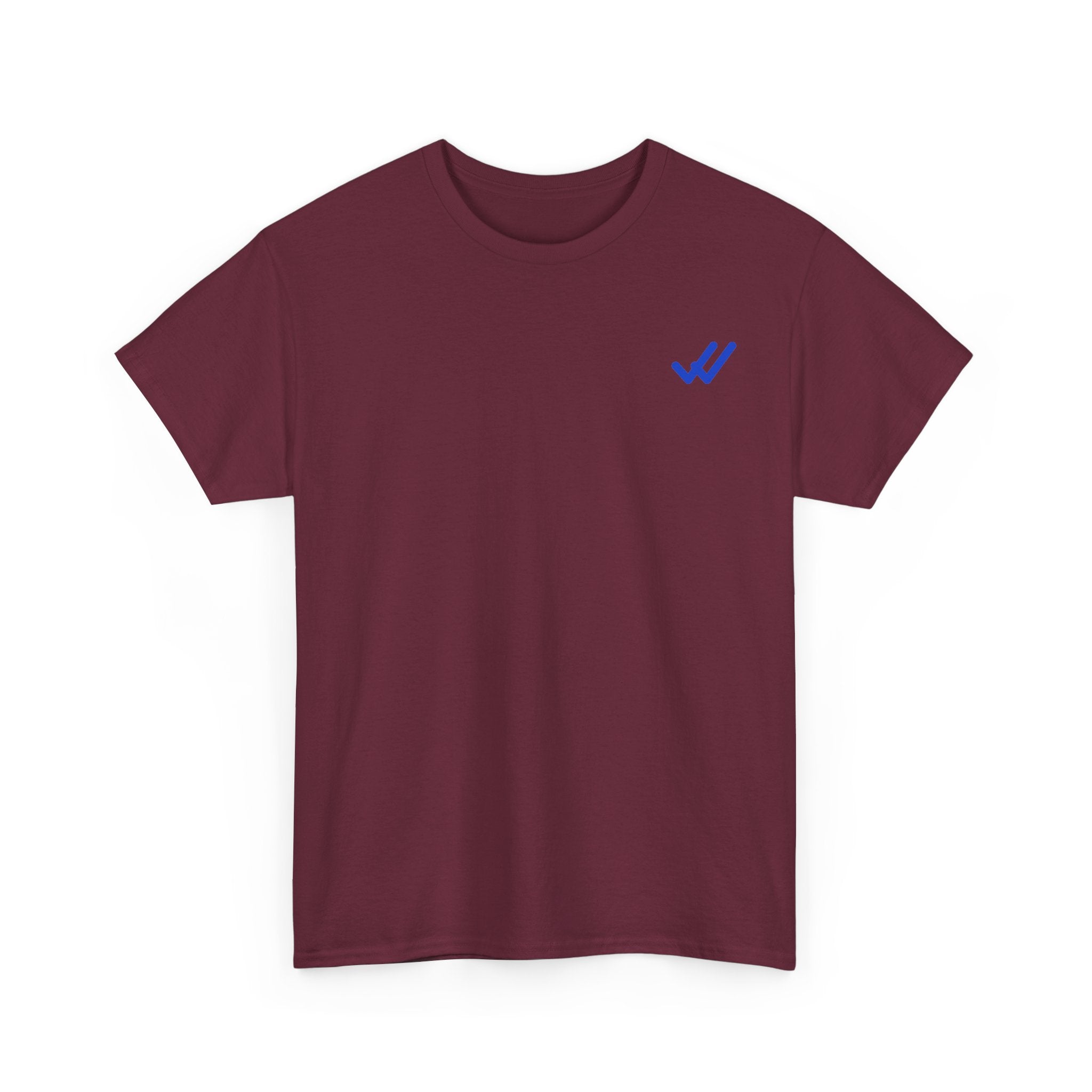 Allergic to the second date. Cobalt print (dark)