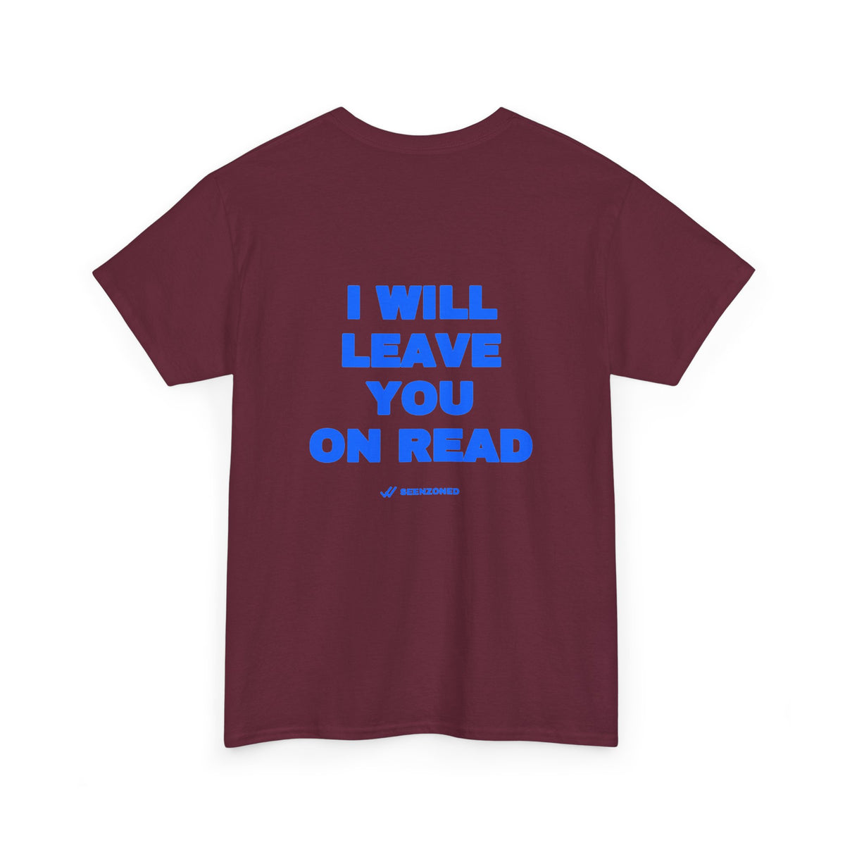 I will leave you on read. Tee