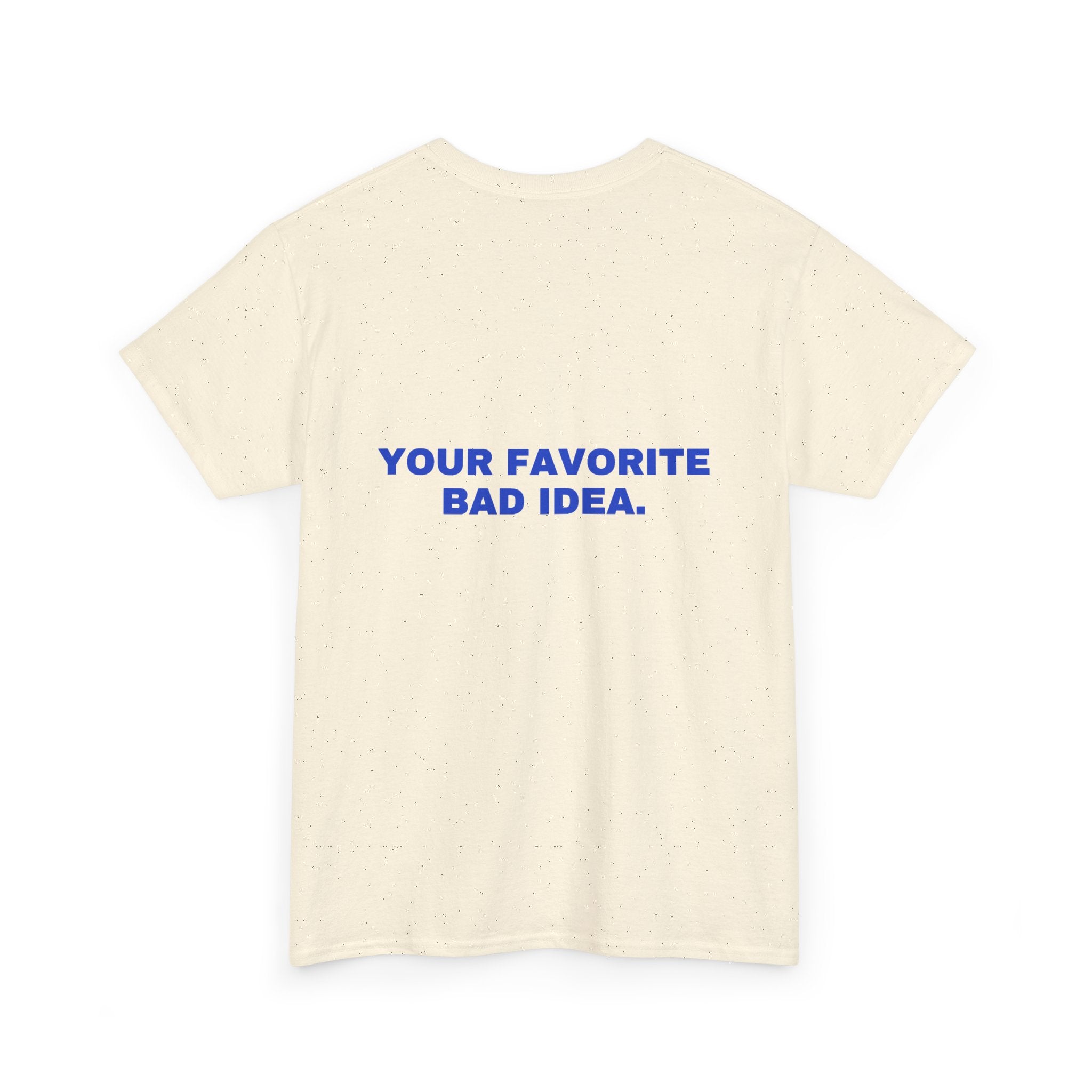 Your favorite bad idea. Cobalt print