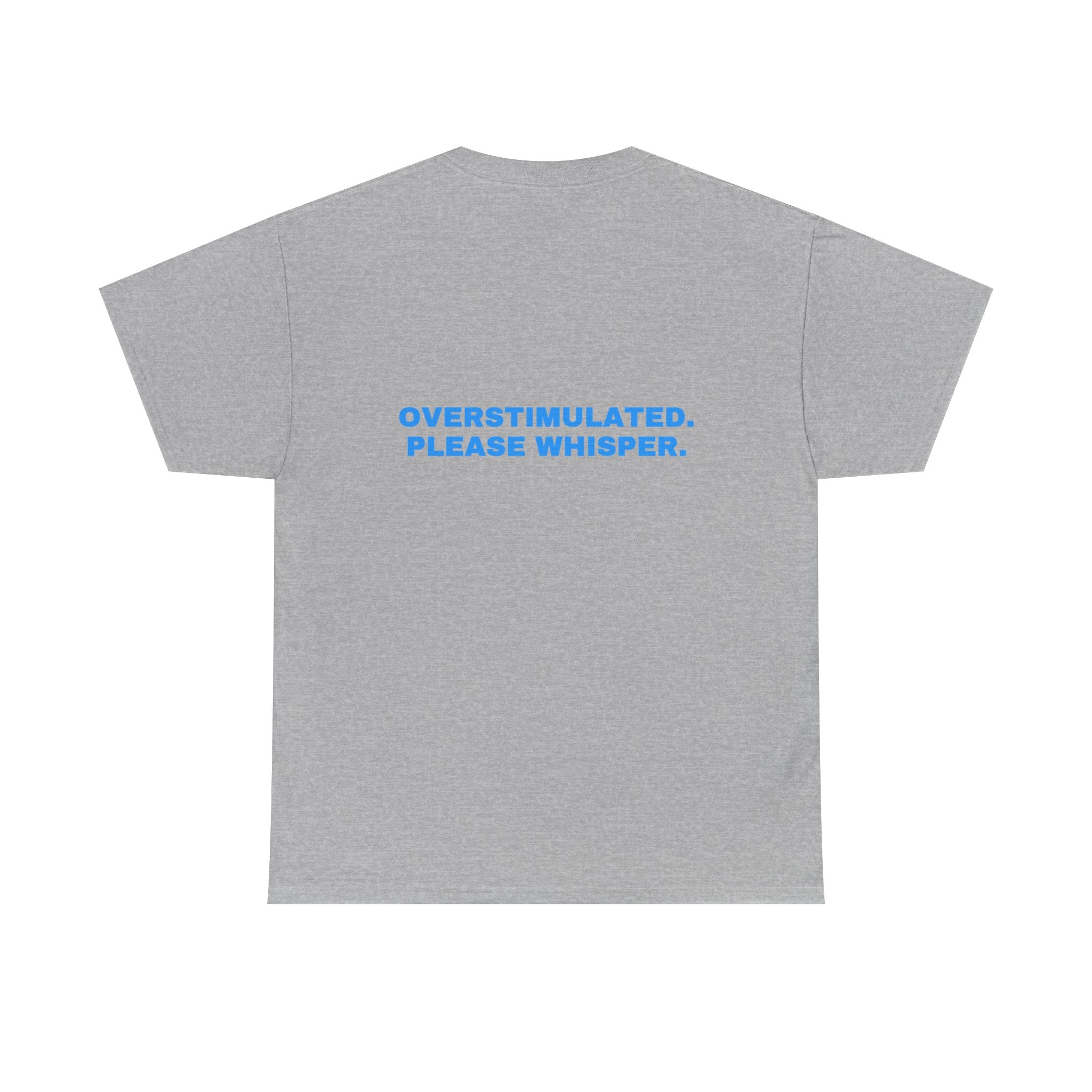 Overstimulated. Please whisper. Sky print