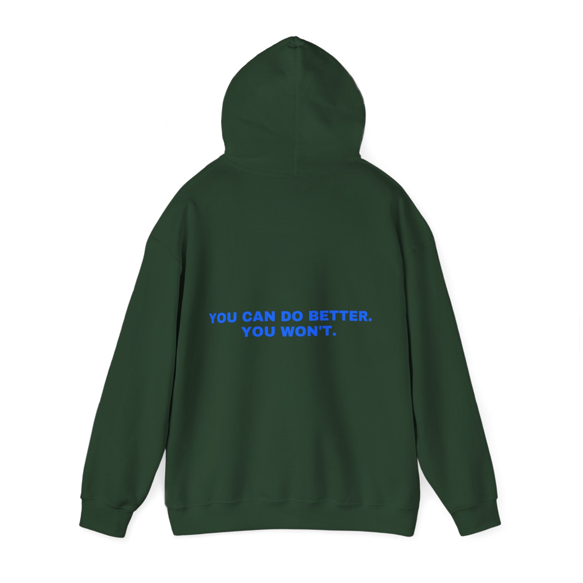 You can do better. You won't. Statement Hoodie - Funny Flirty Dating Gift, Gen-Z Read-Receipt Humor | Seen Zoned