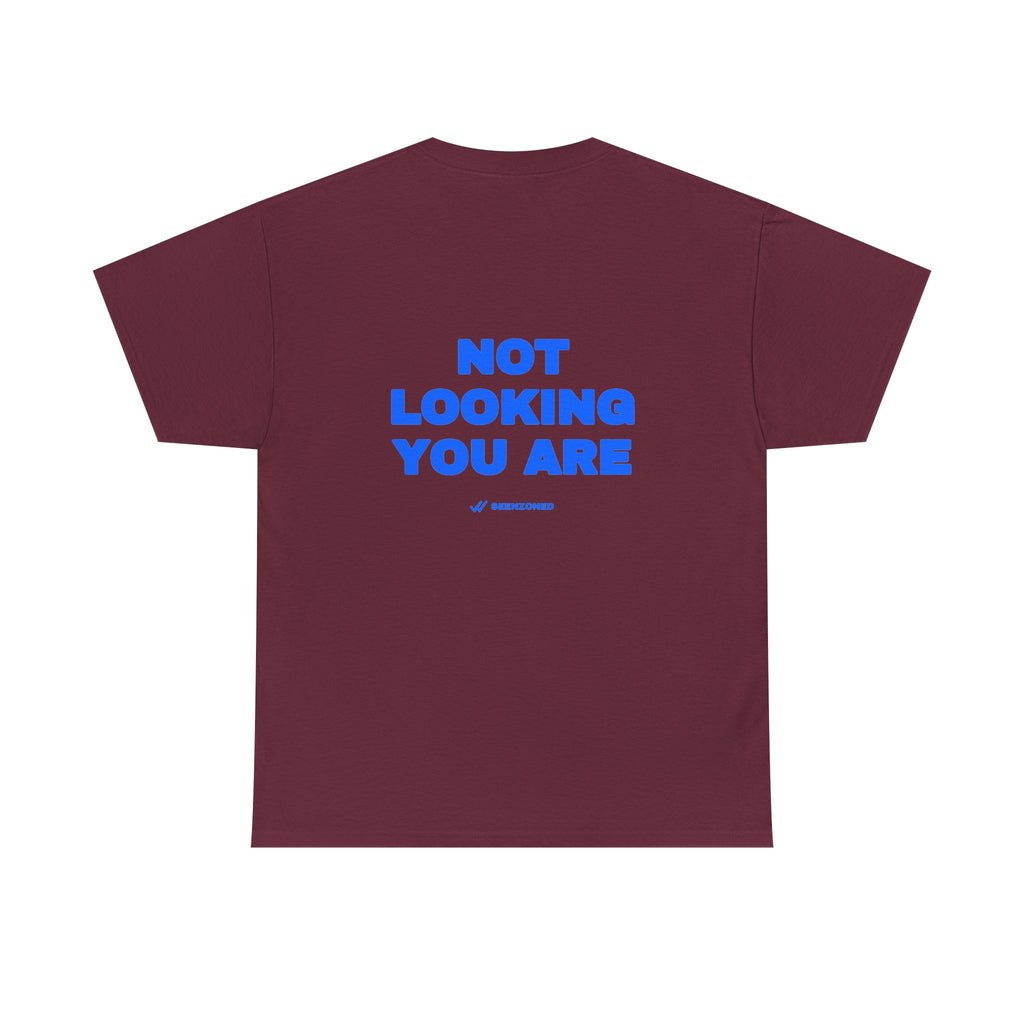 Not looking. You are. Tee · Royal (dark)