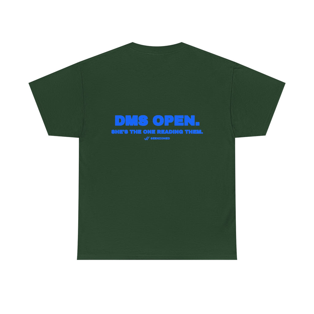 DMs open. She's the one reading them. Tee