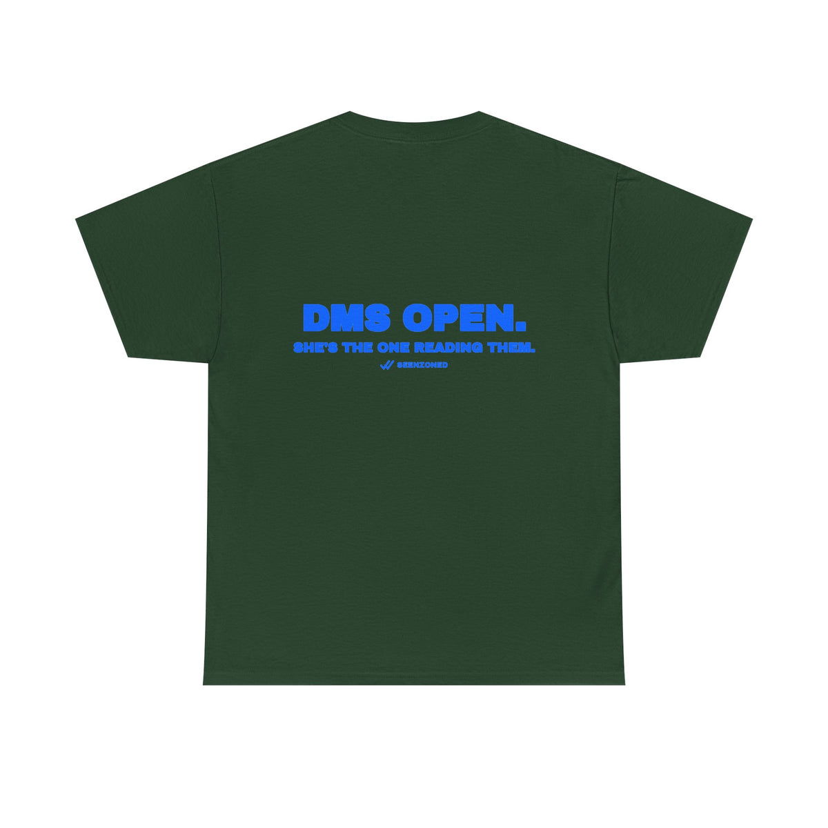 DMs open. She's the one reading them. Tee