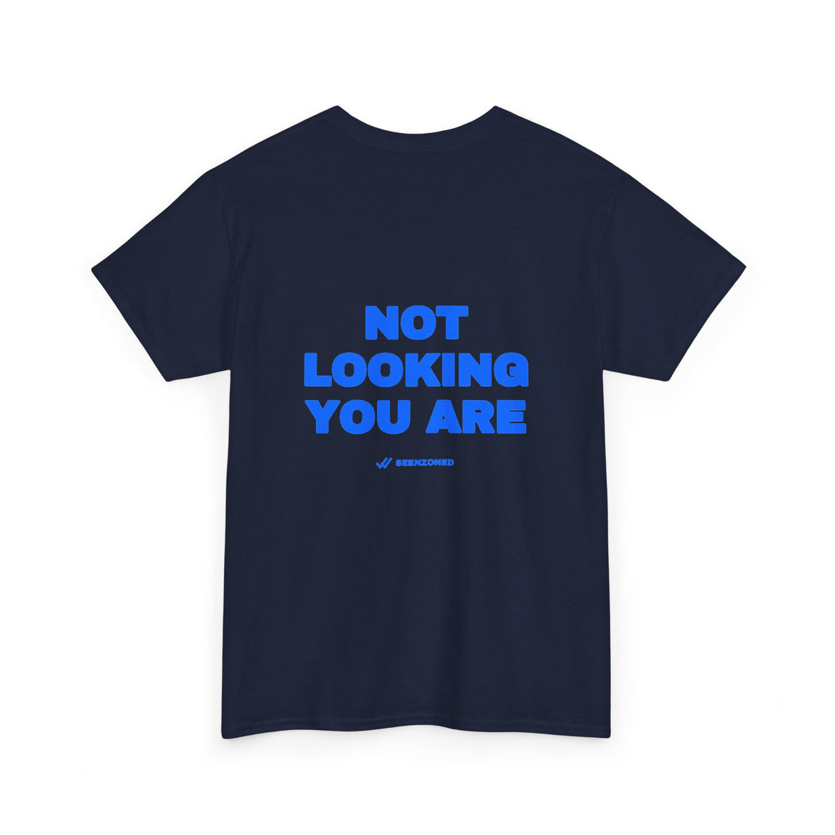 Not looking. You are. Tee