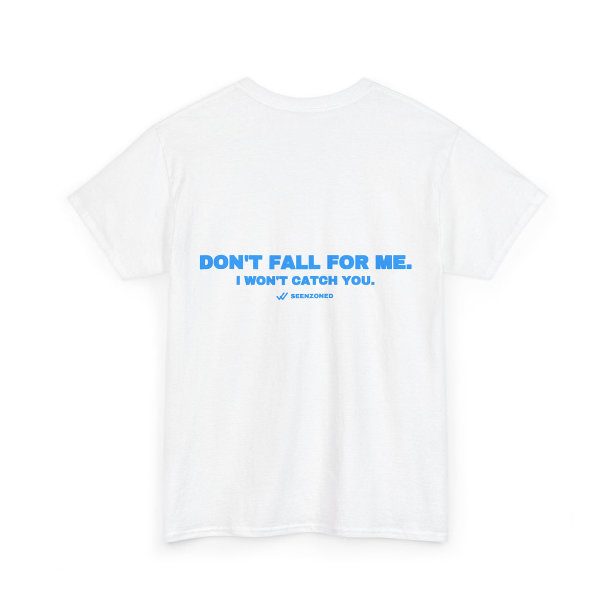 Don't fall for me. I won't catch you. Sky print