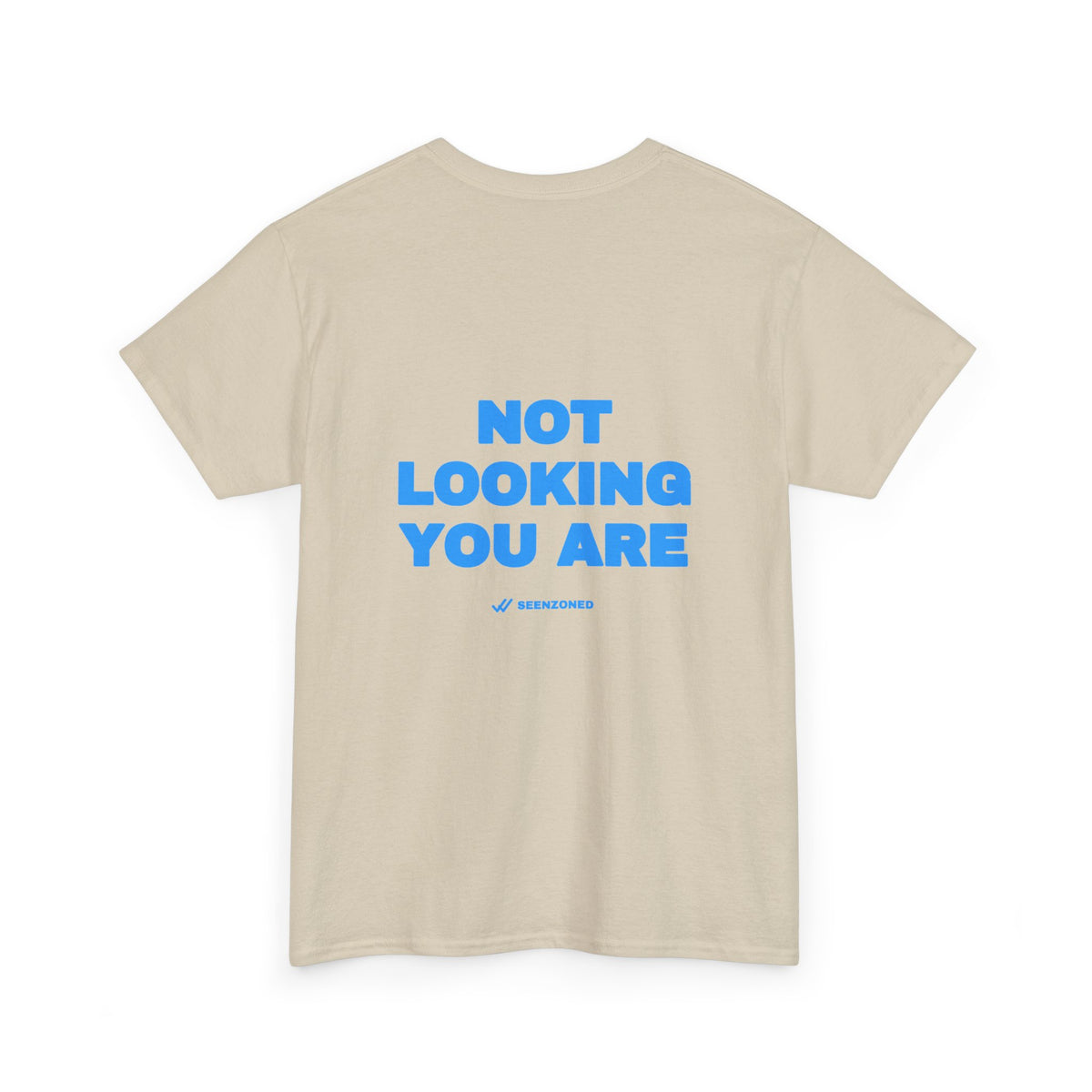 Not looking. You are. Tee · Sky