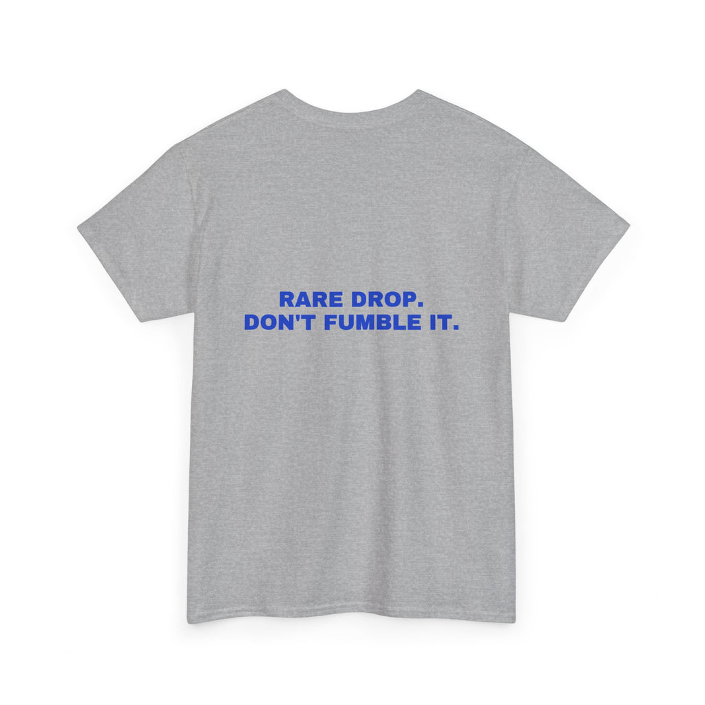 Rare drop. Don't fumble it. Cobalt print