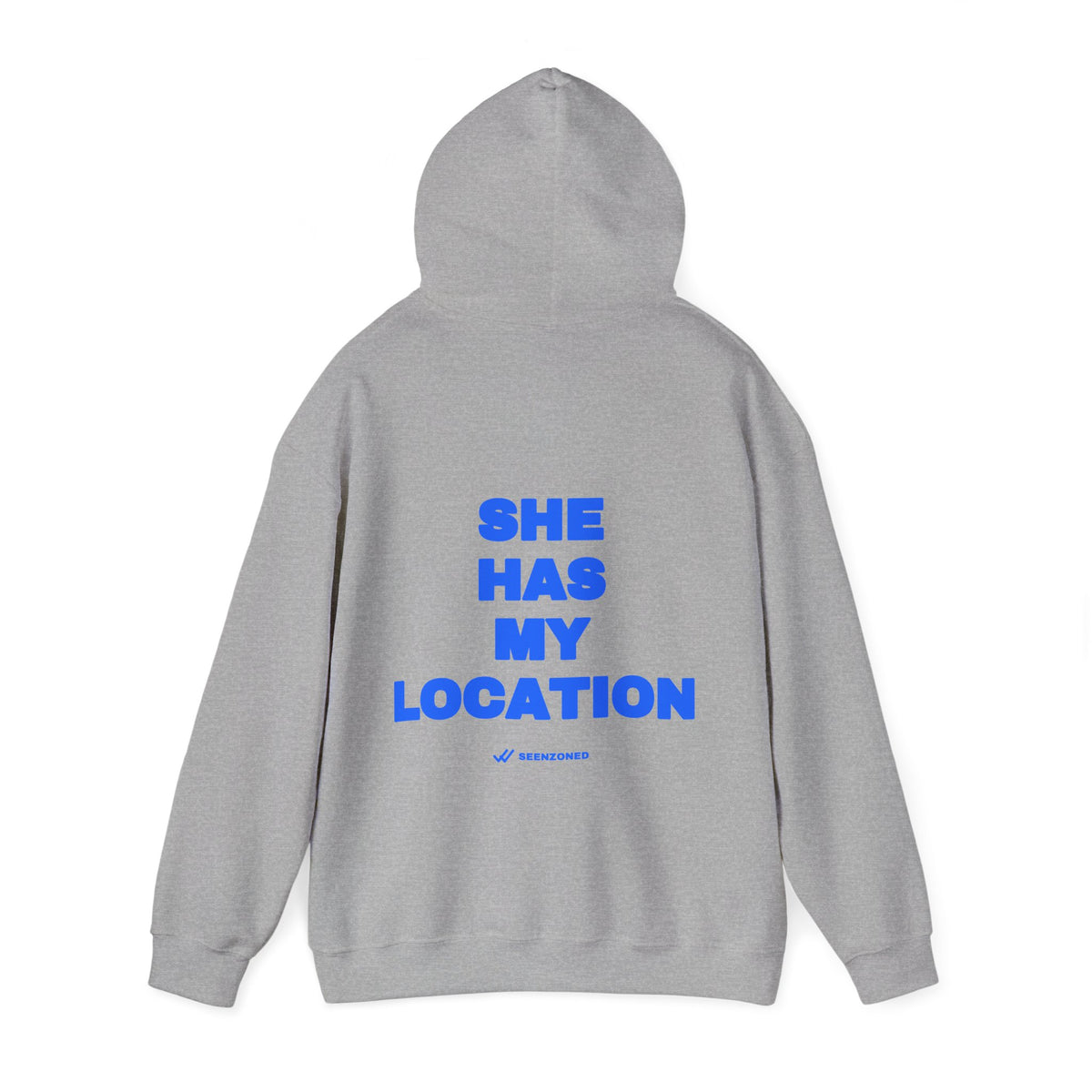 She has my location. Hoodie