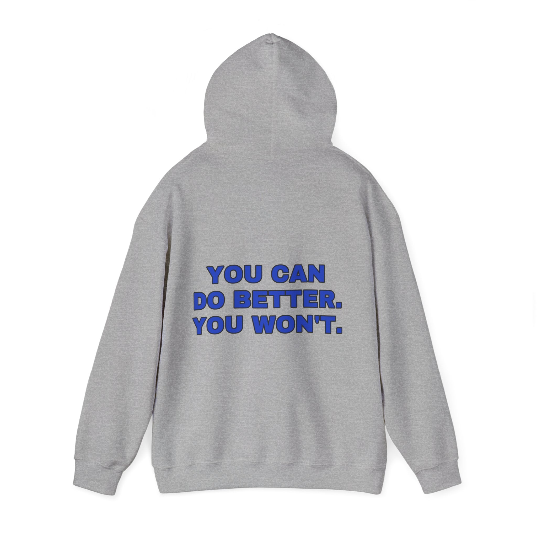 You can do better. You won't. Cobalt print
