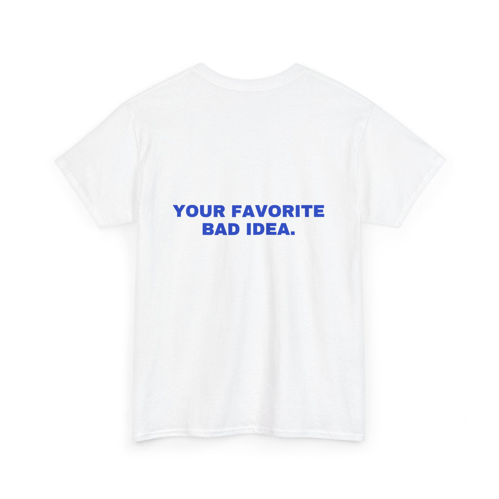 Your favorite bad idea. Cobalt print