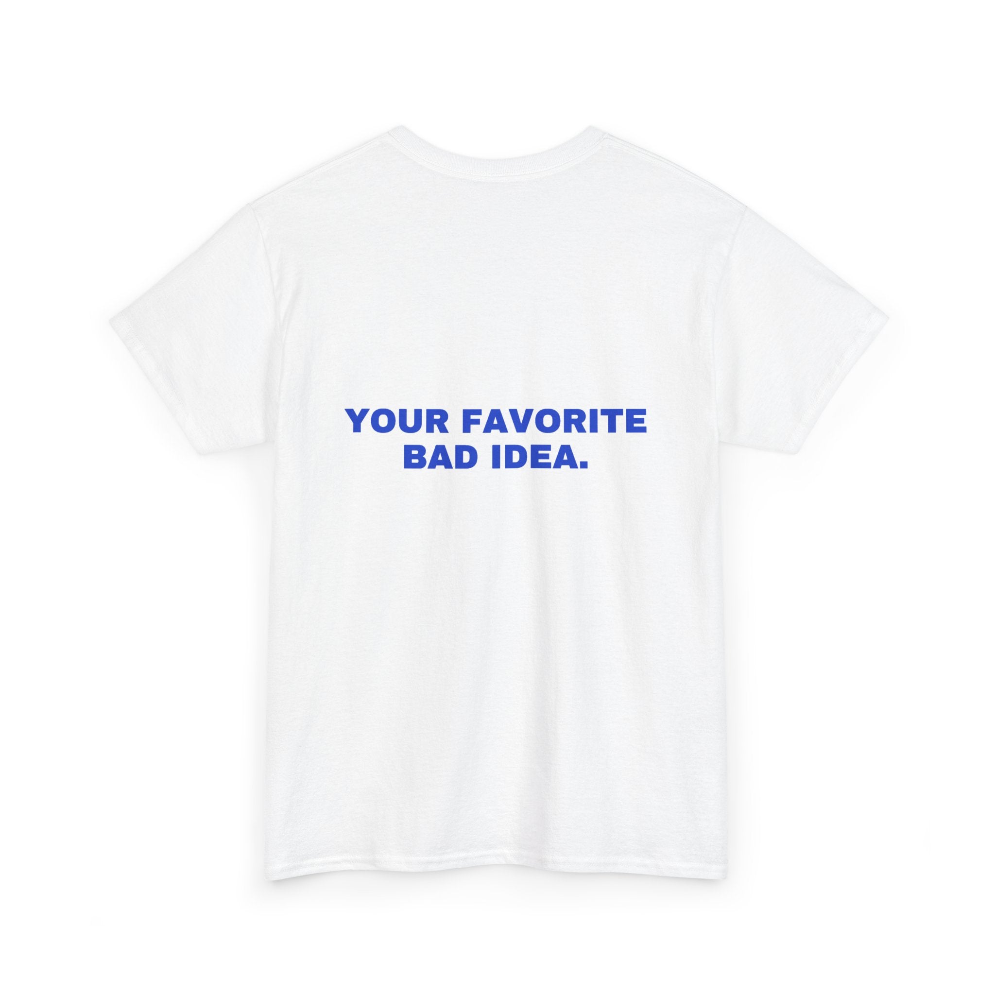 Your favorite bad idea. Cobalt print