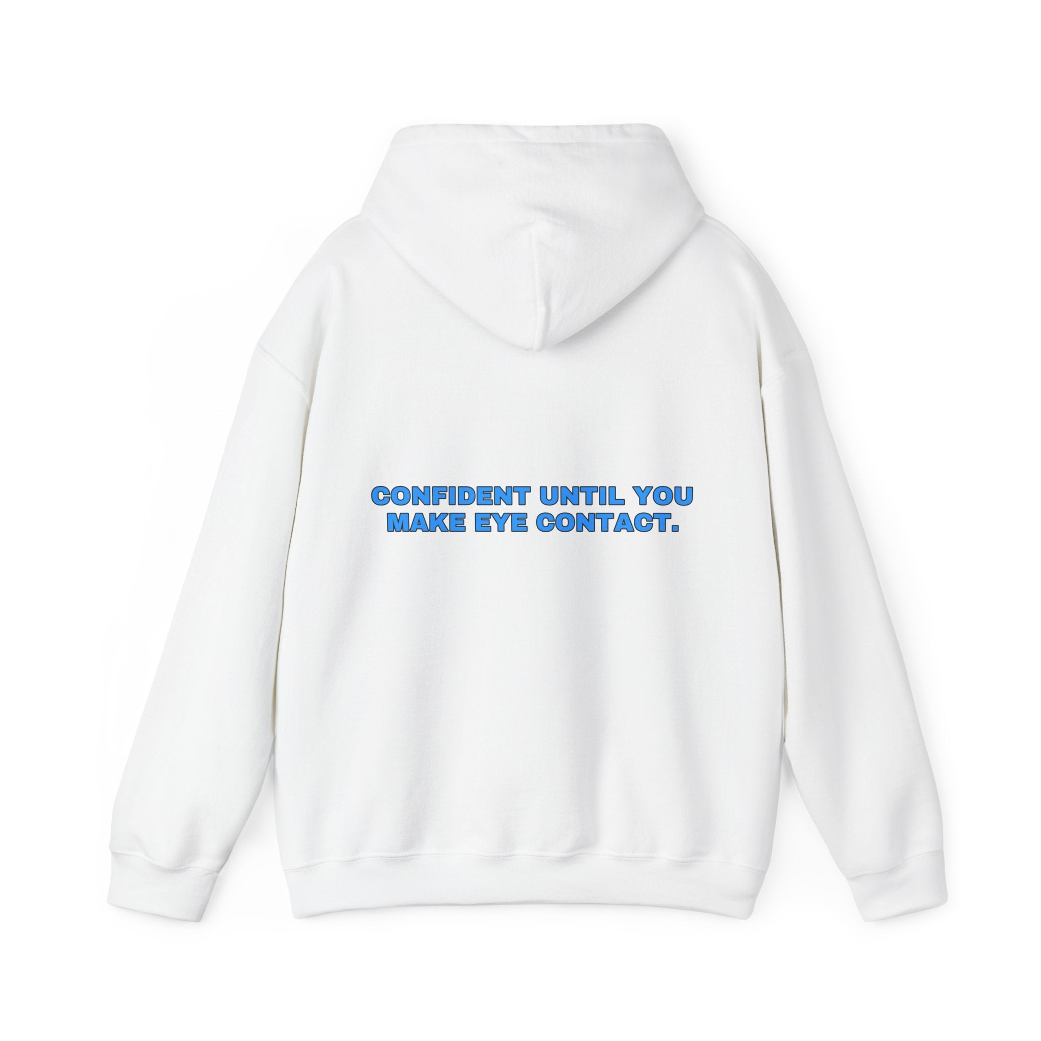 Confident until you make eye contact. Sky print