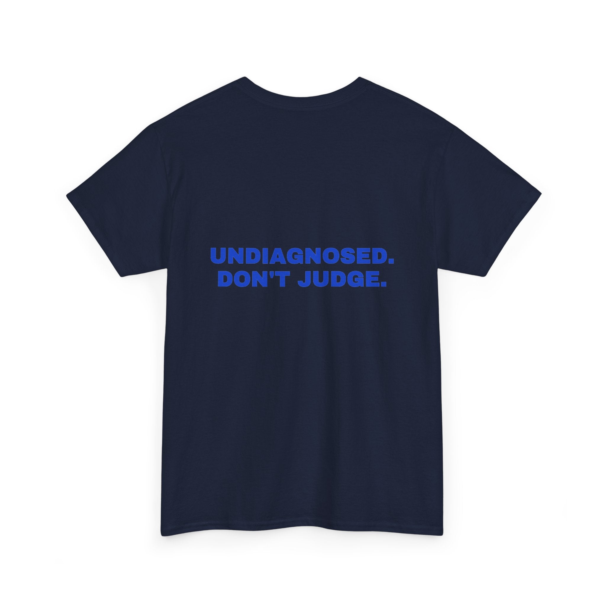 Undiagnosed. Don't judge. Cobalt print (dark)
