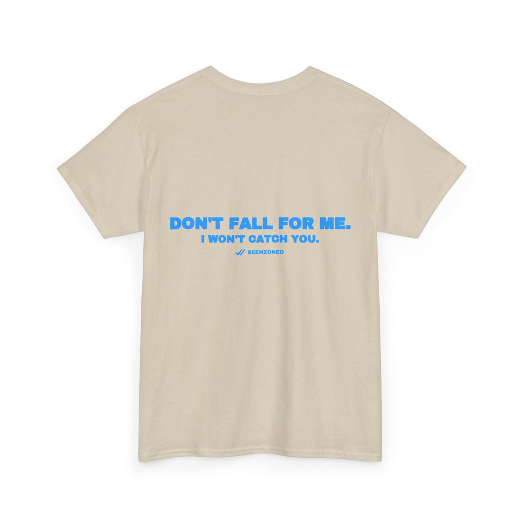 Don't fall for me. I won't catch you. Sky print