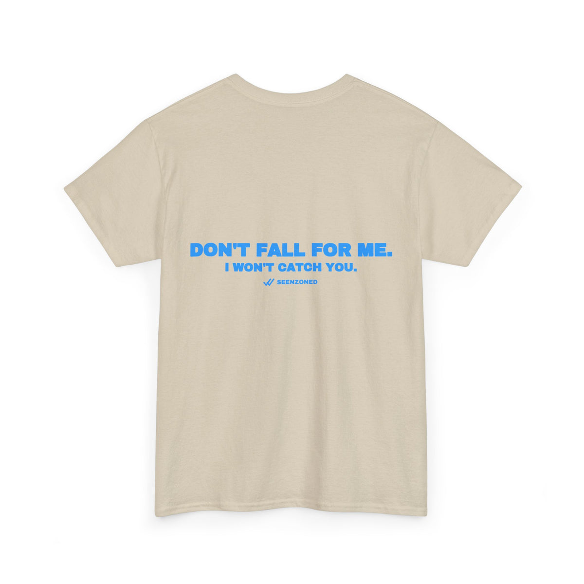 Don't fall for me. I won't catch you. Sky print