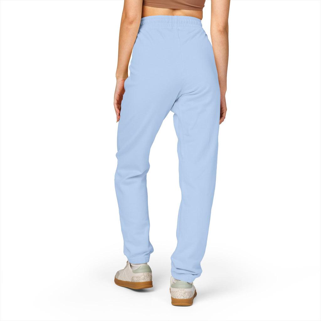 Eyes Up Here Sweatpants - Comfort Colors Garment-Dyed Fleece, Funny Flirty Joggers | Seen Zoned