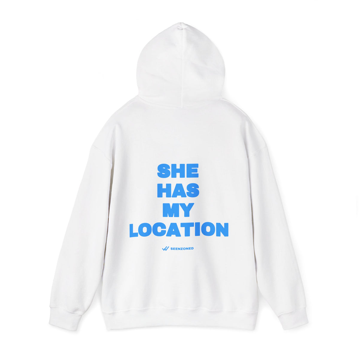 She has my location. Hoodie · Sky