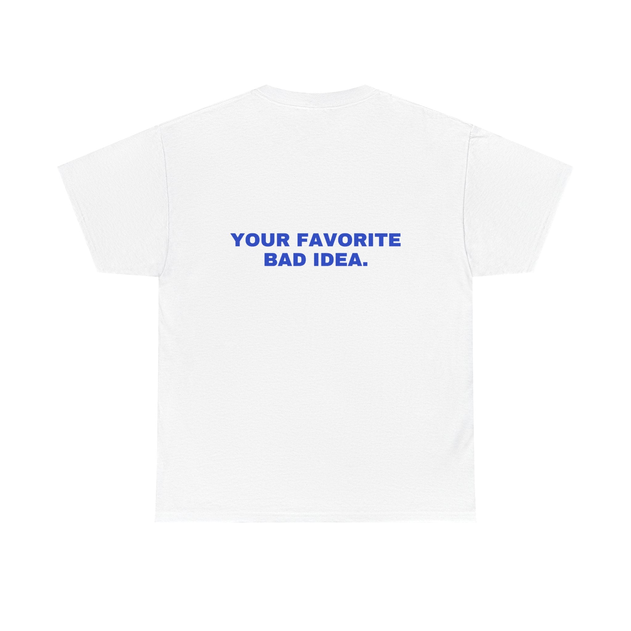 Your favorite bad idea. Cobalt print