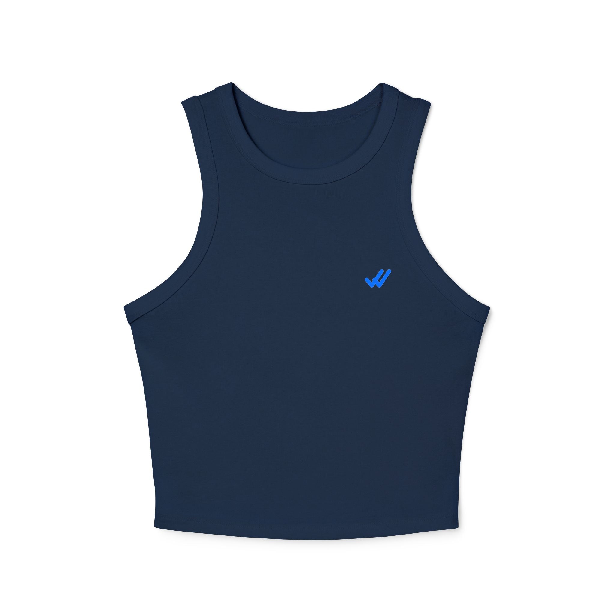 Allergic to the second date. Statement Ribbed Crop Tank - Funny Flirty Dating Gift for Her | Seen Zoned