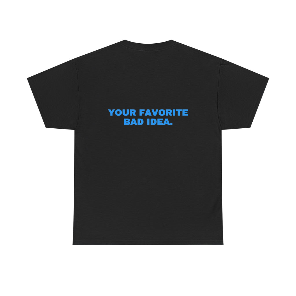 Your favorite bad idea. Sky print (dark)