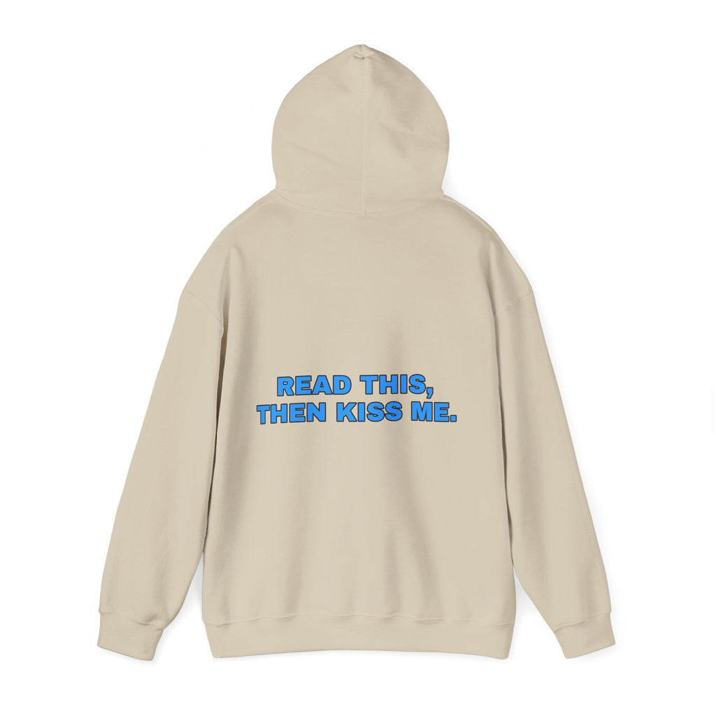 Read this, then kiss me. Sky print