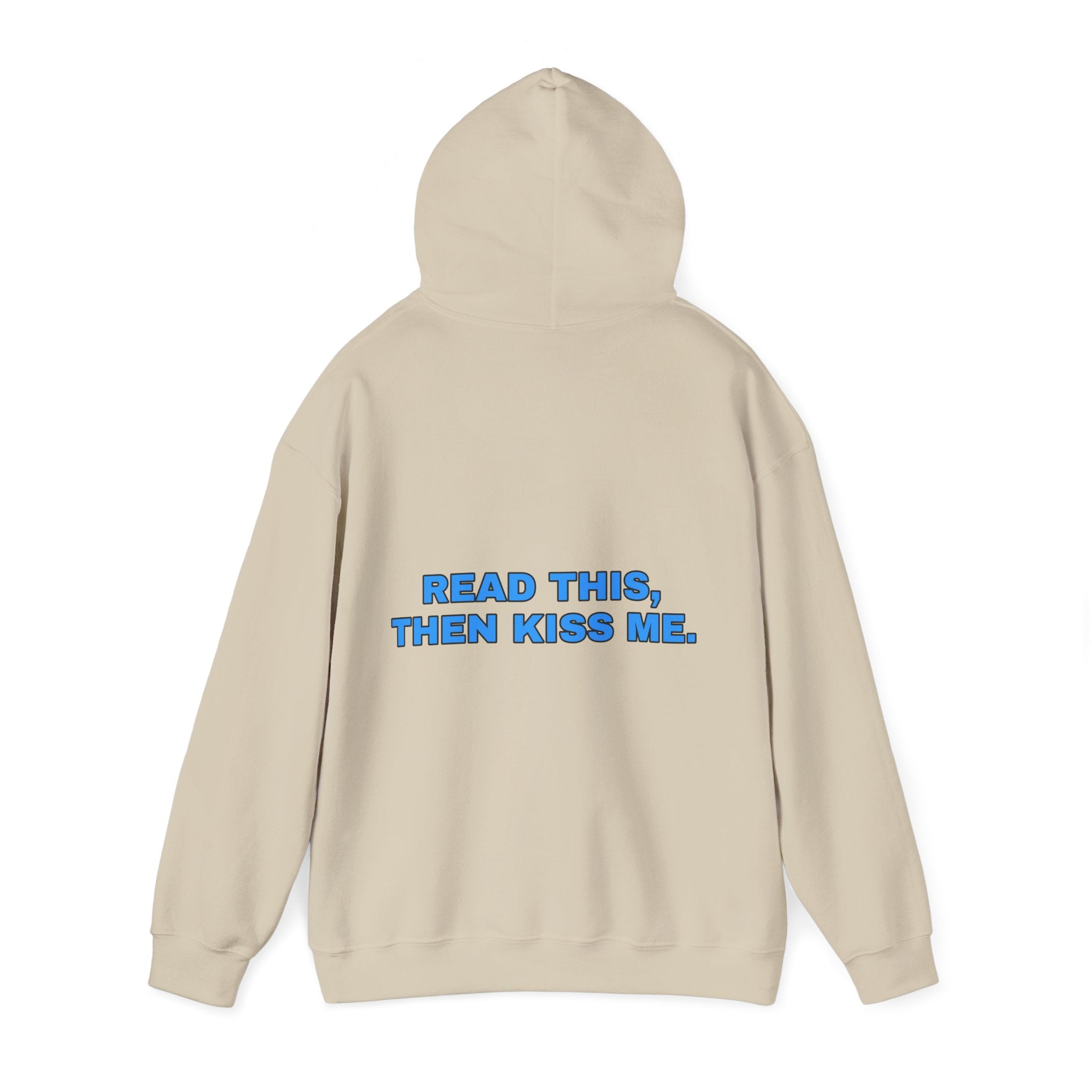 Read this, then kiss me. Sky print