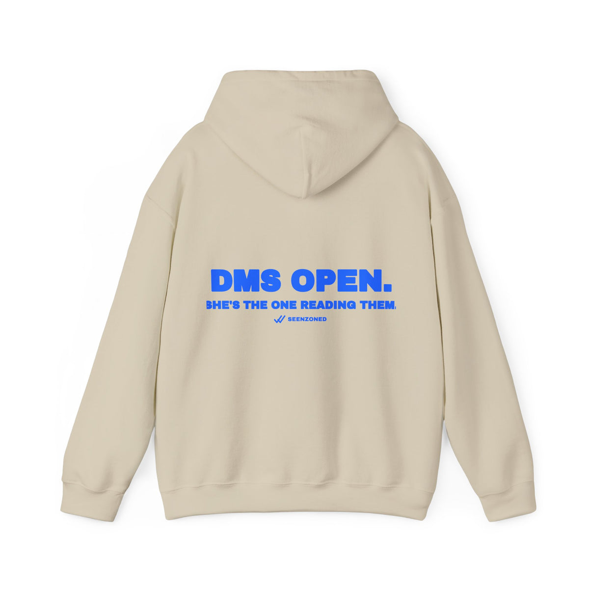DMs open. She's the one reading them. Hoodie