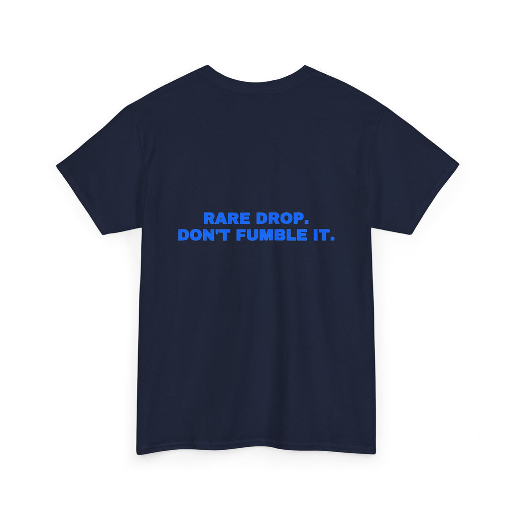 Rare drop. Don't fumble it. Royal print (dark)