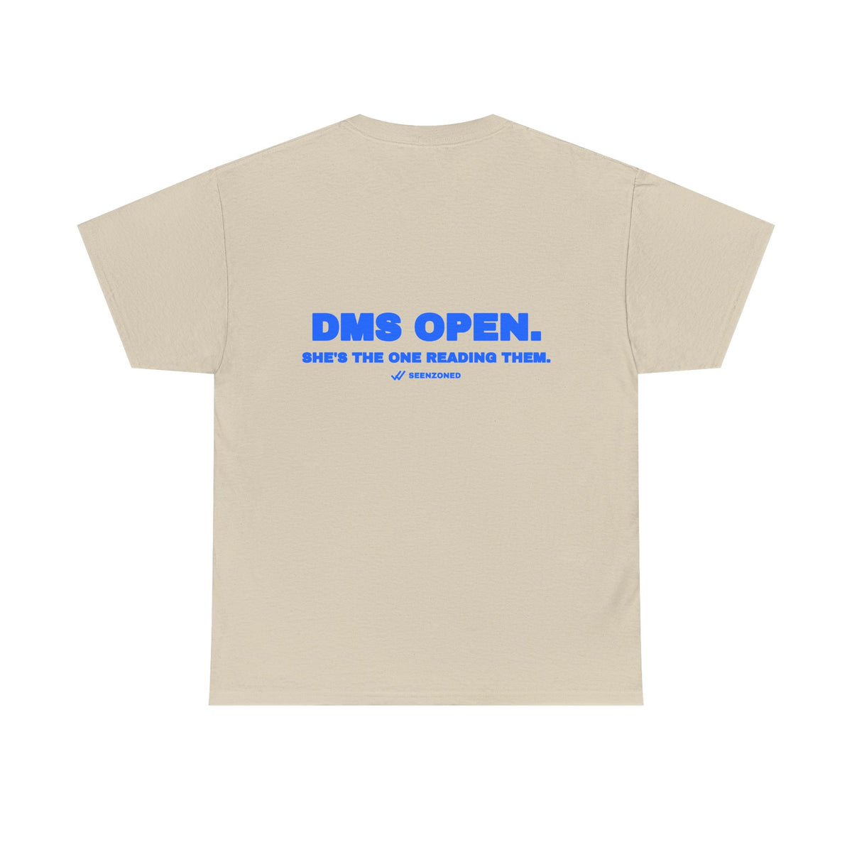 DMs open. She's the one reading them. Tee