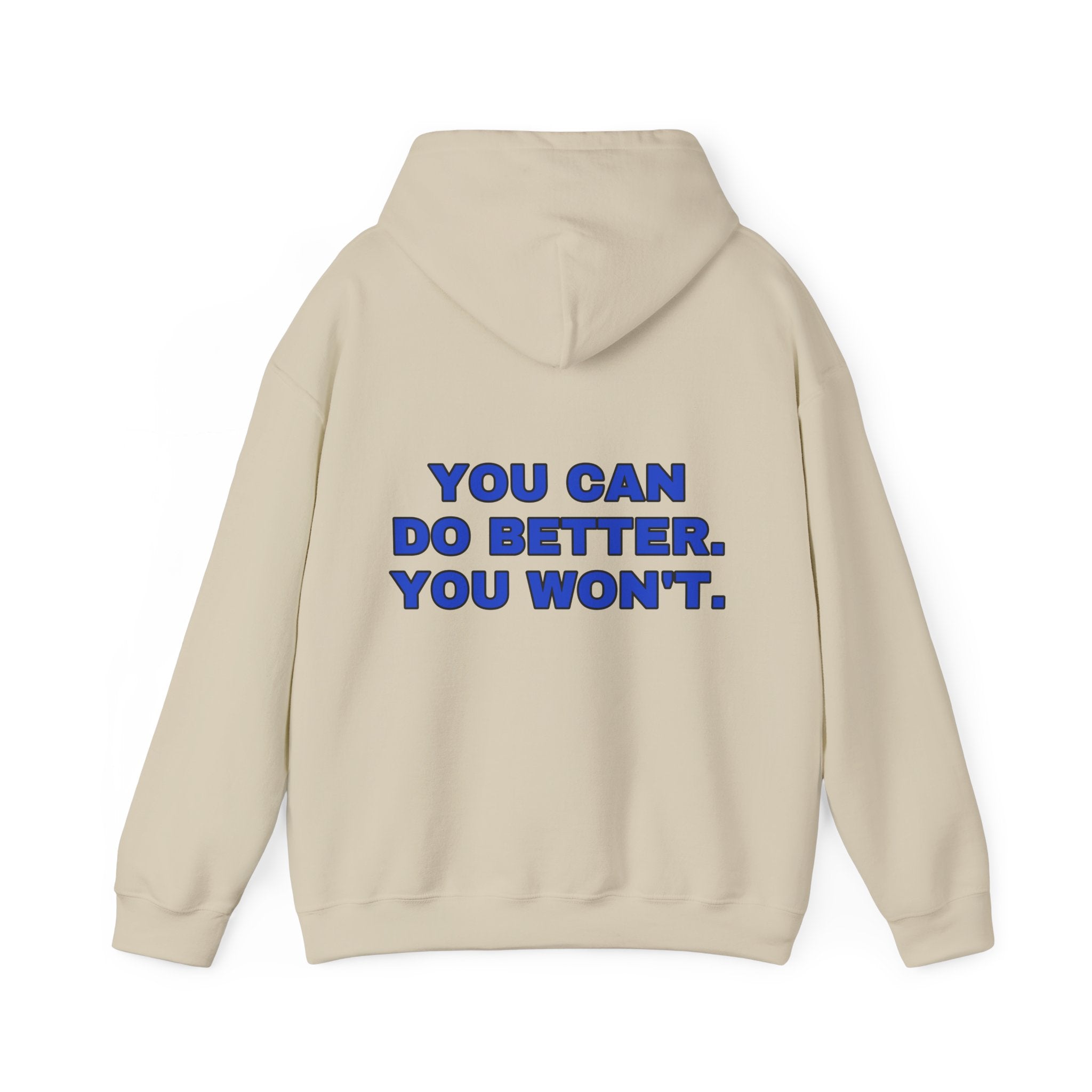 You can do better. You won't. Cobalt print