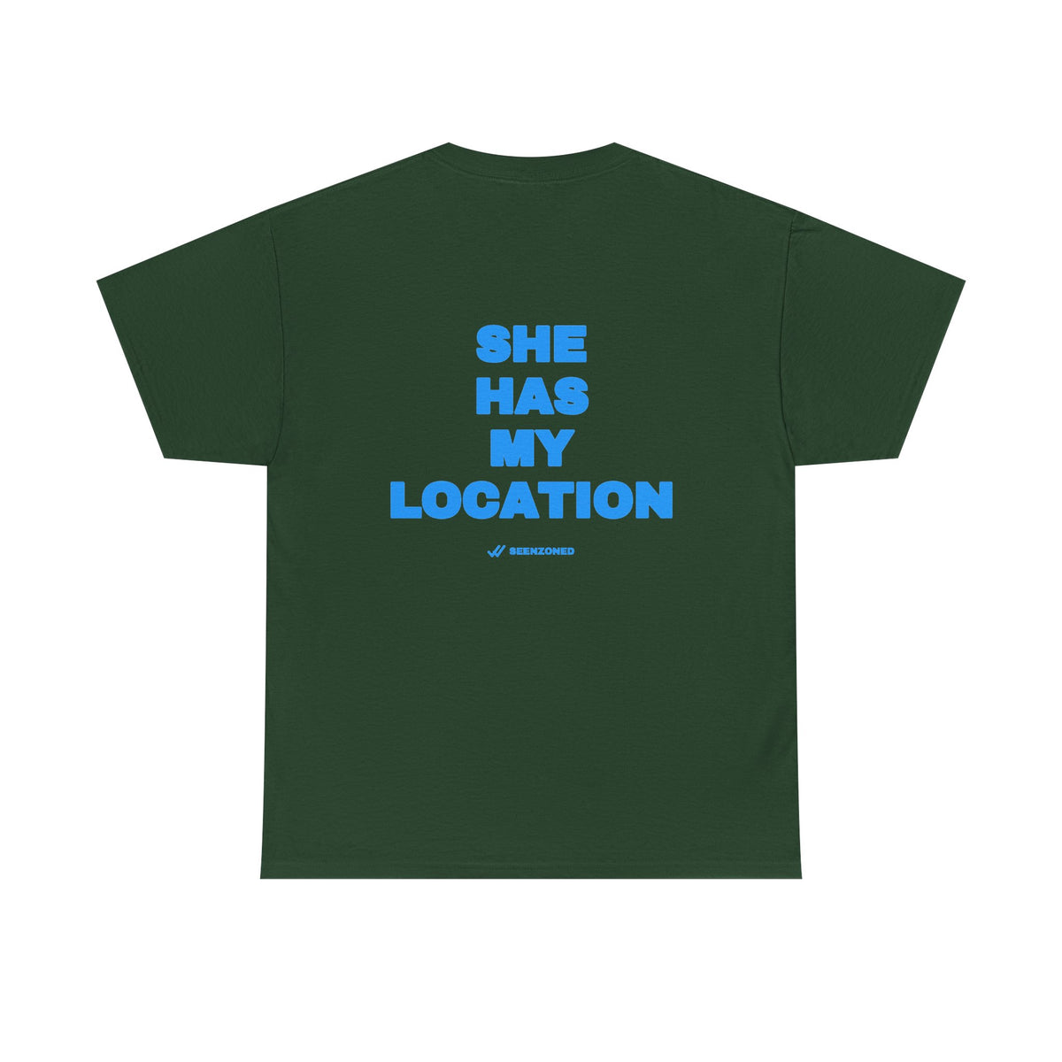 She has my location. Tee · Sky (dark)