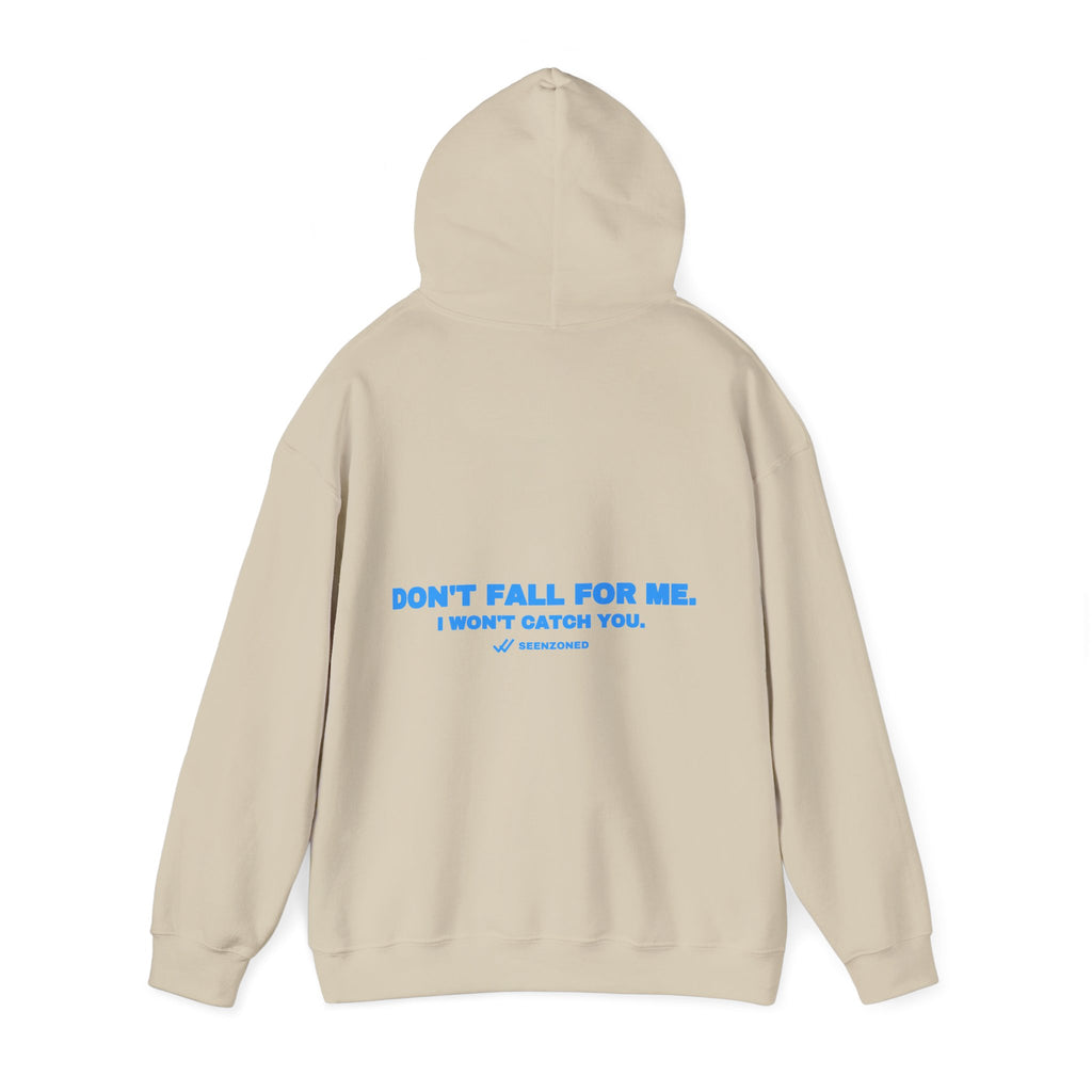 Don't fall for me. I won't catch you. Sky print