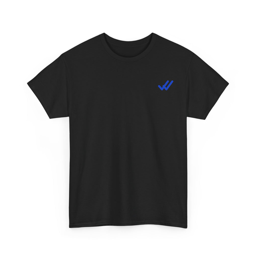 Allergic to the second date. Cobalt print (dark)