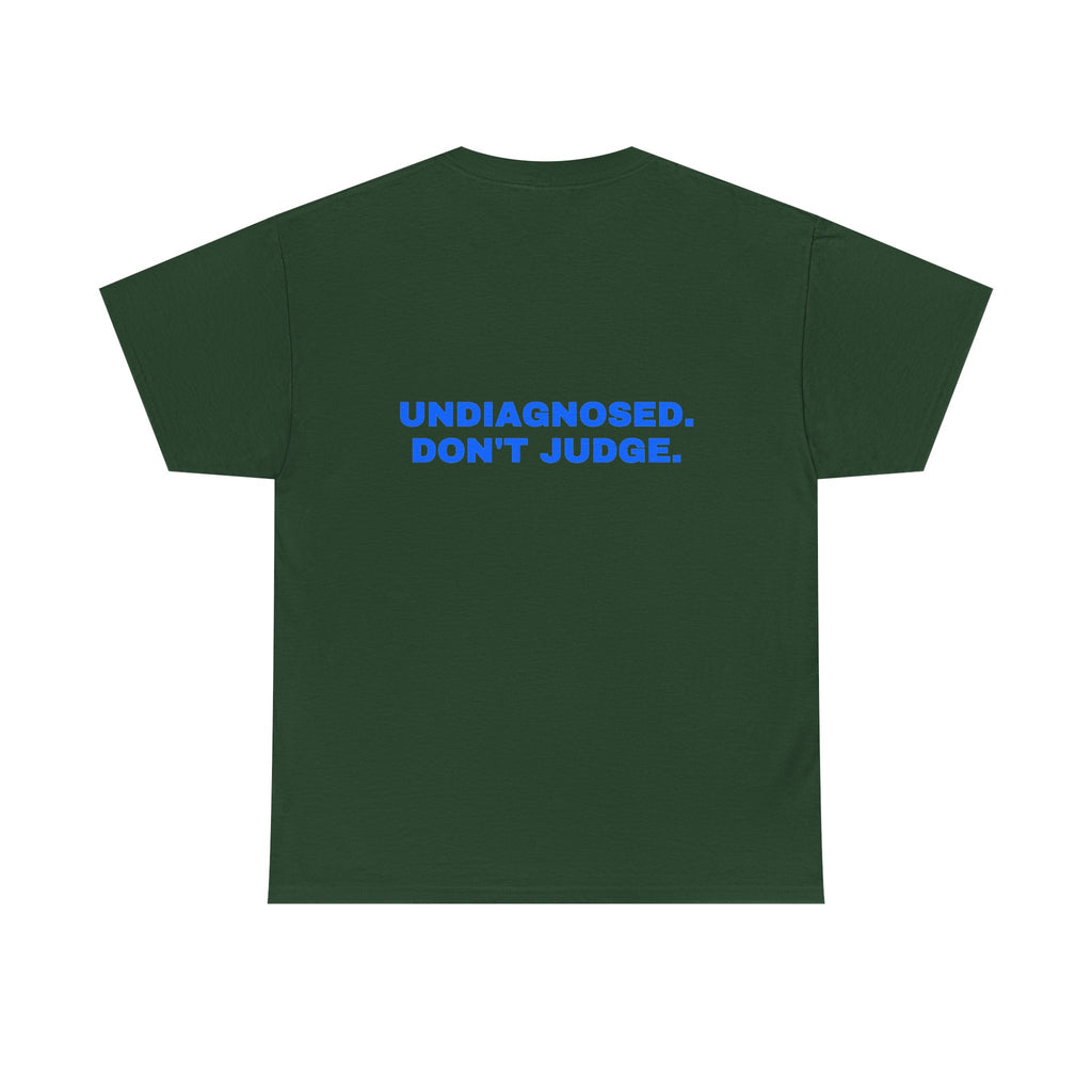 Undiagnosed. Don't judge. Royal print (dark)