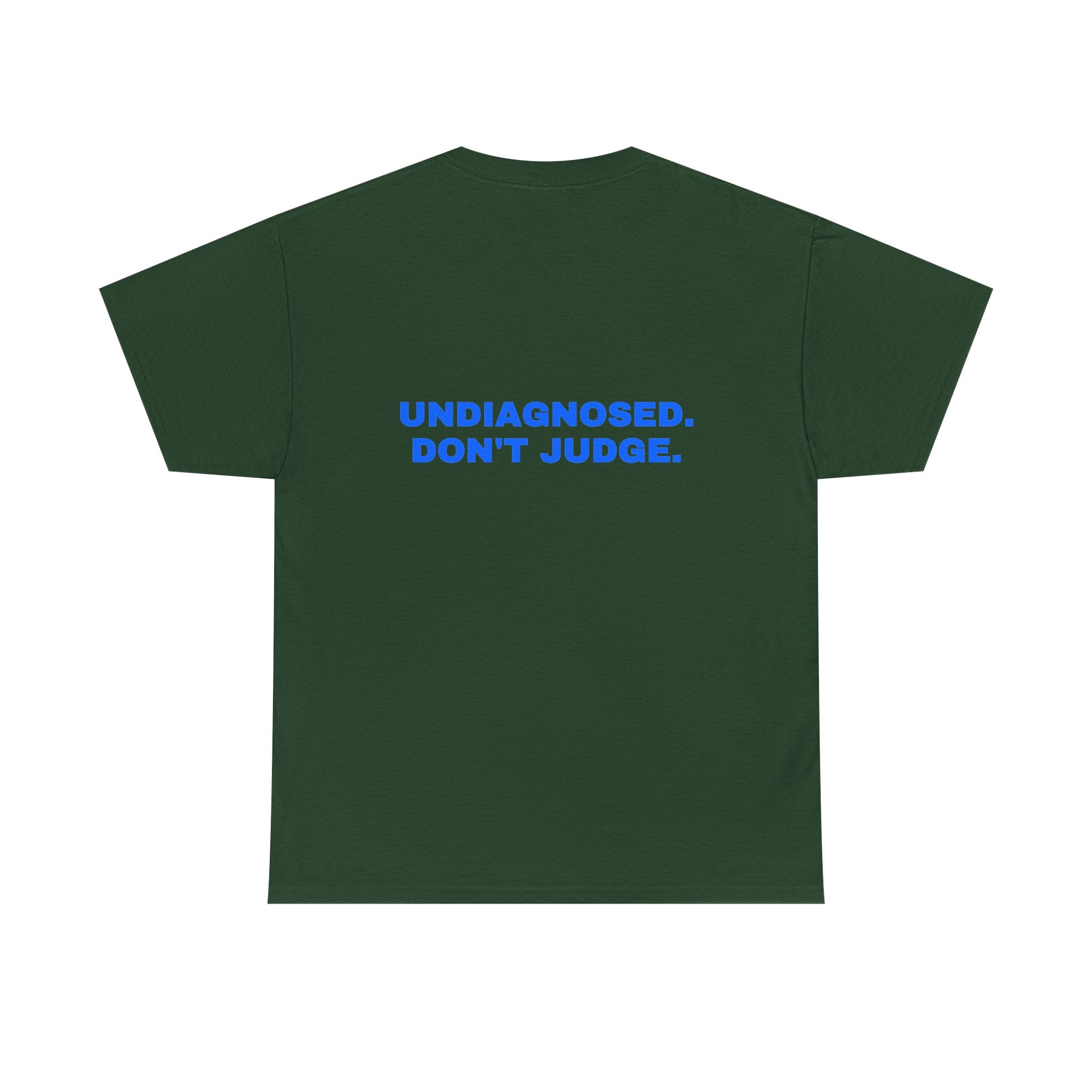 Undiagnosed. Don't judge. Royal print (dark)