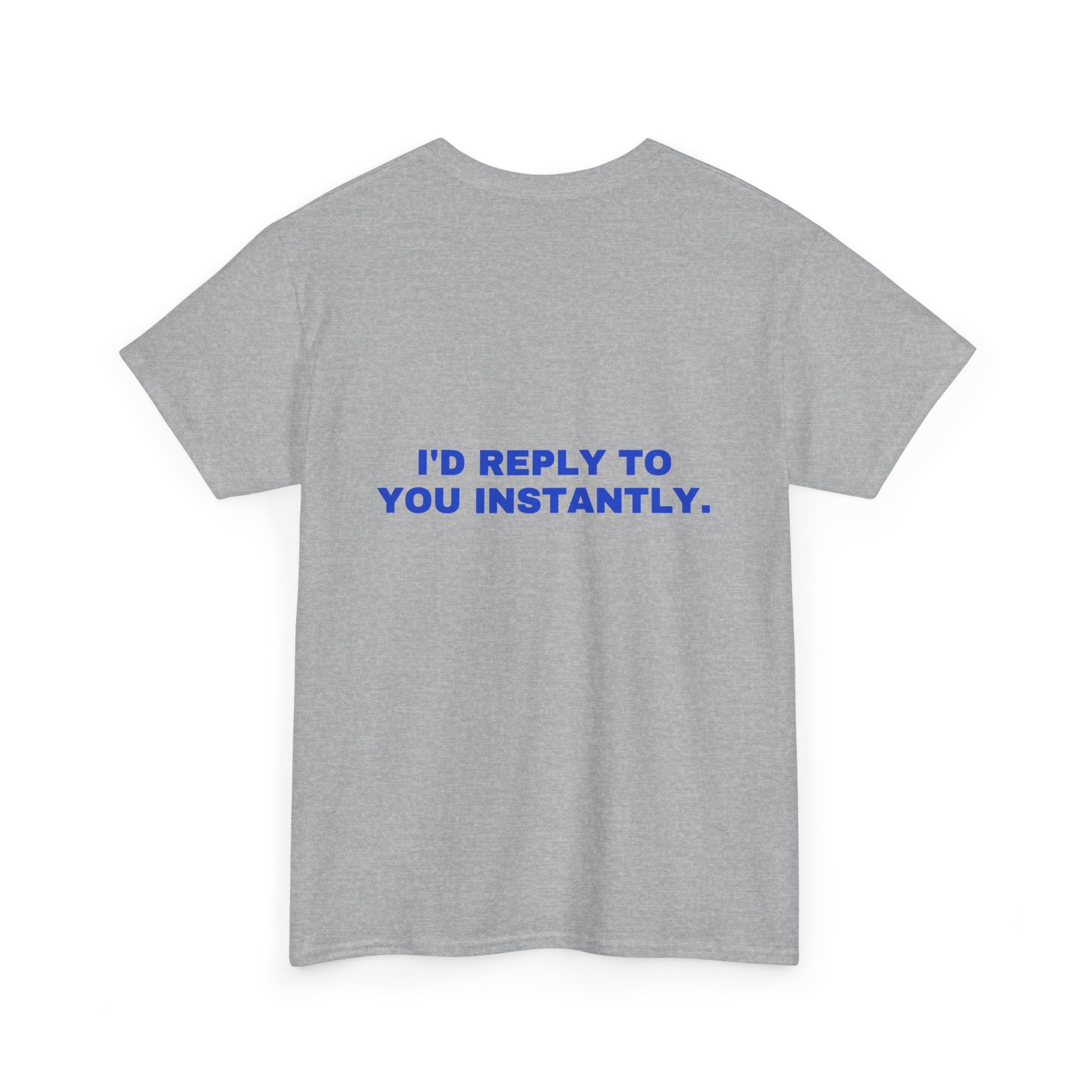 I'd reply to you instantly. Cobalt print