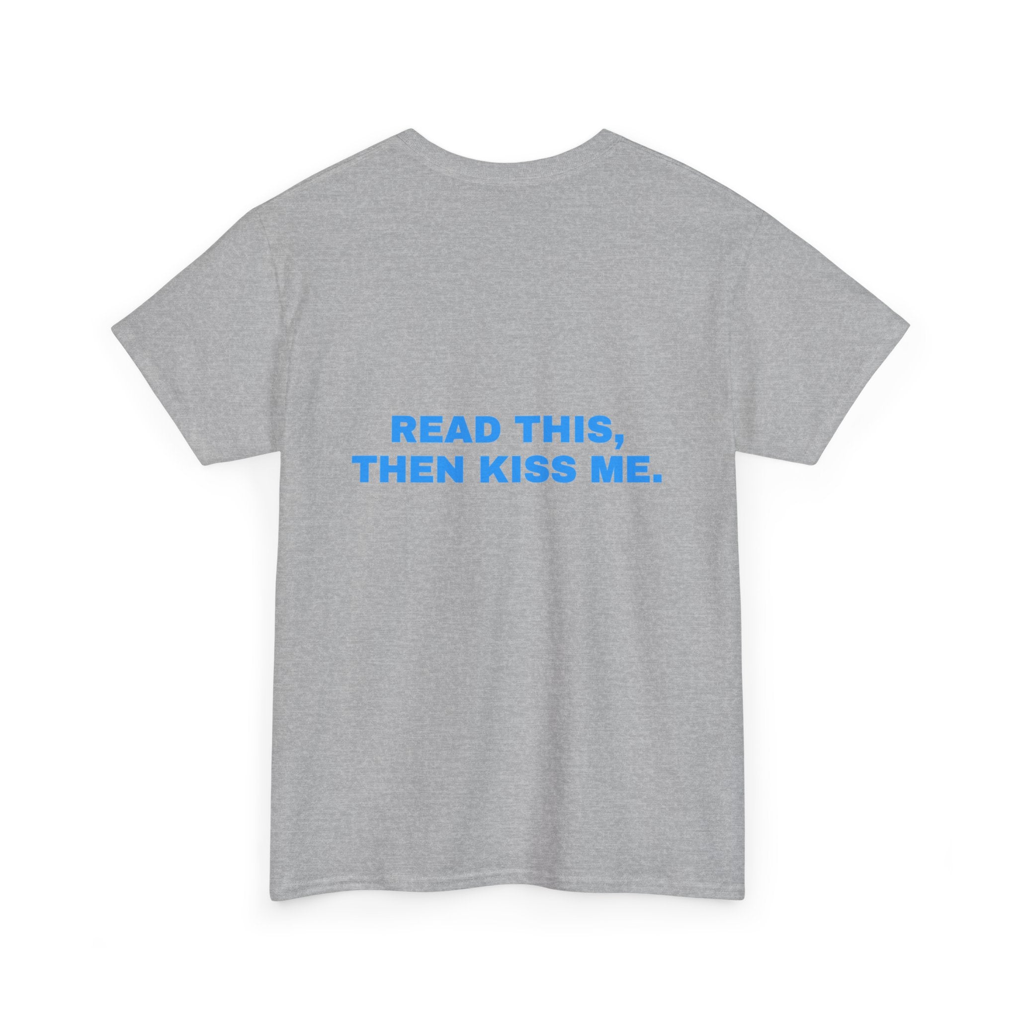 Read this, then kiss me. Sky print
