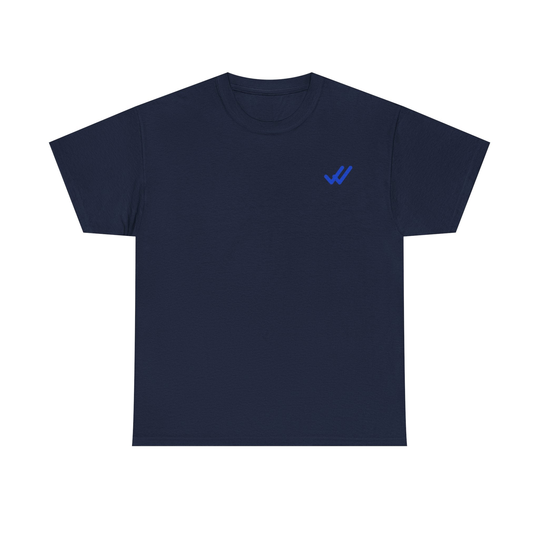 Allergic to the second date. Cobalt print (dark)