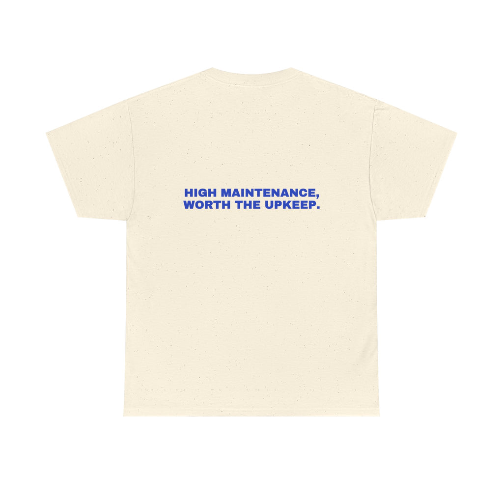 High maintenance, worth the upkeep. Cobalt print