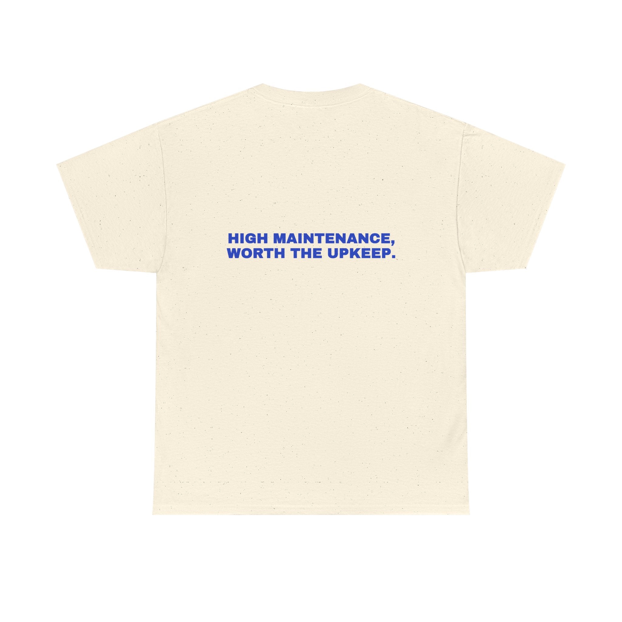 High maintenance, worth the upkeep. Cobalt print