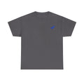 Allergic to the second date. Cobalt print (dark)