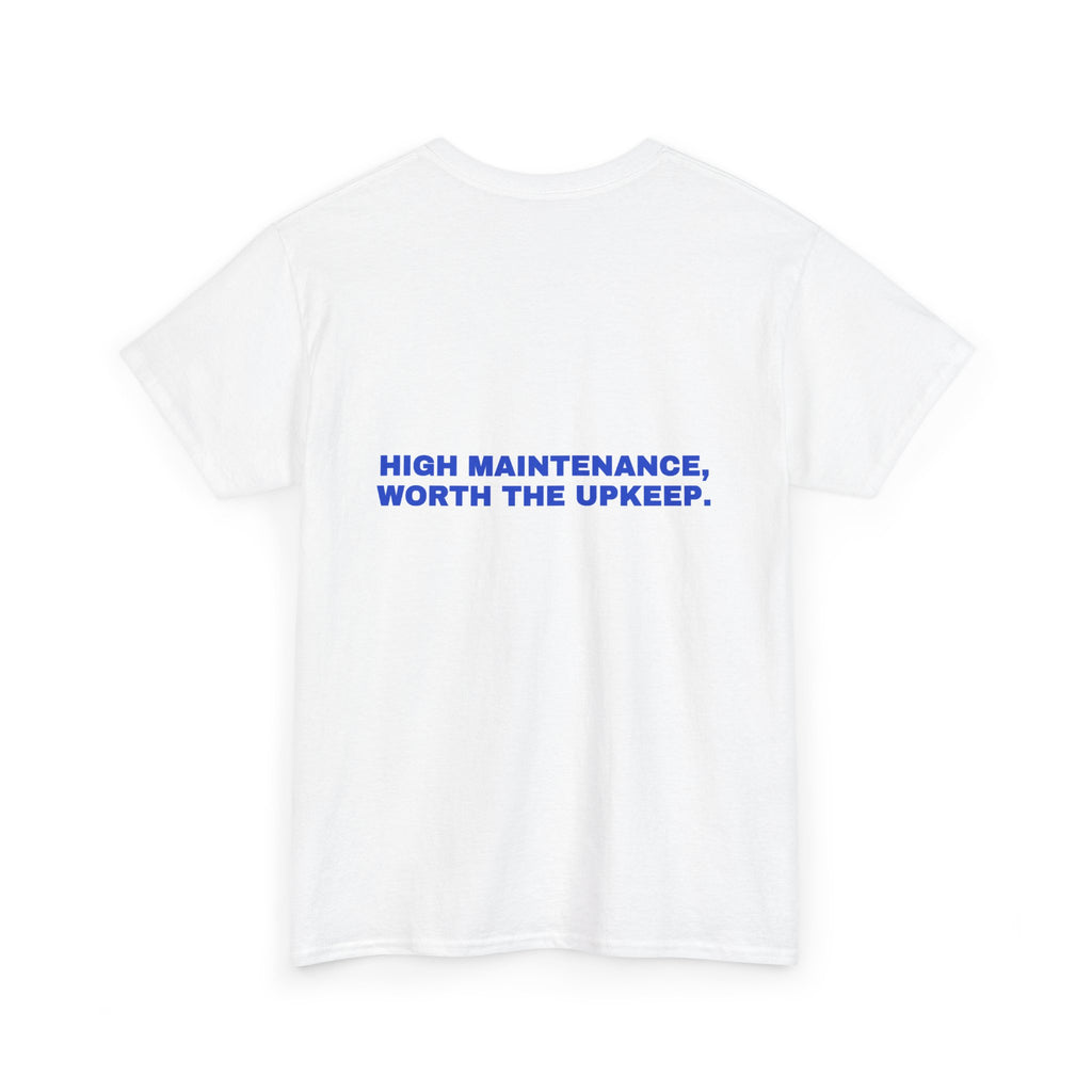 High maintenance, worth the upkeep. Cobalt print