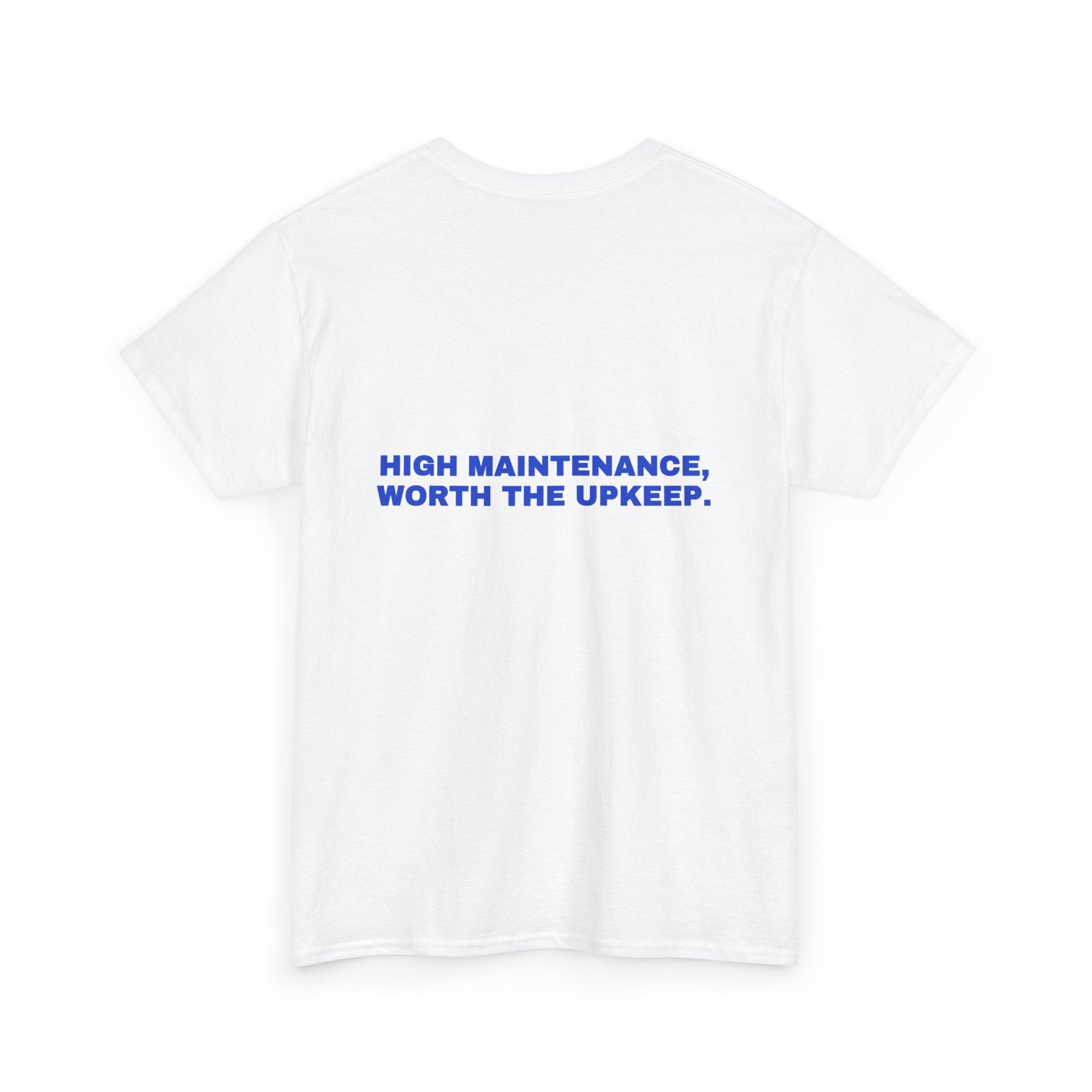 High maintenance, worth the upkeep. Cobalt print