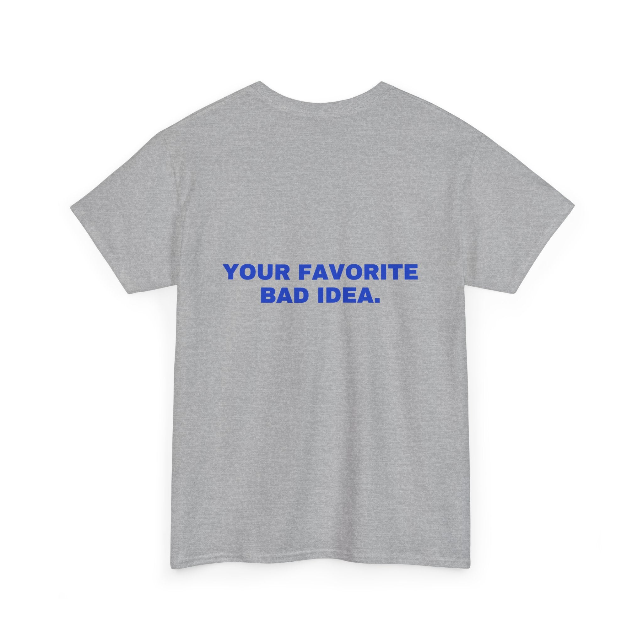 Your favorite bad idea. Cobalt print