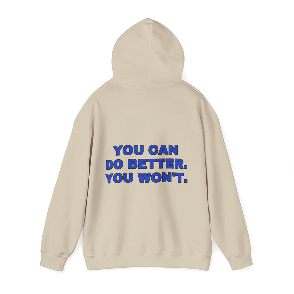 You can do better. You won't. Cobalt print