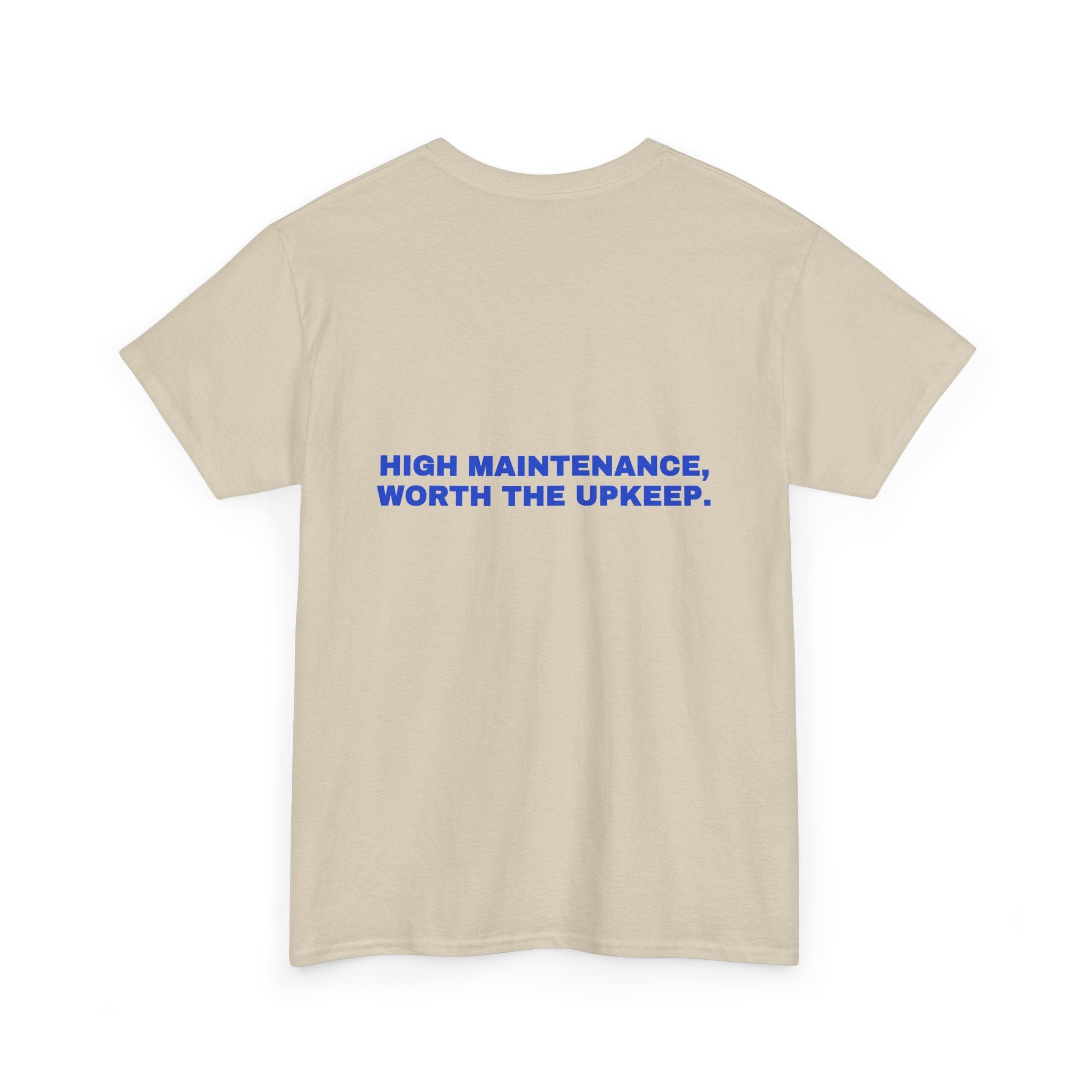 High maintenance, worth the upkeep. Cobalt print