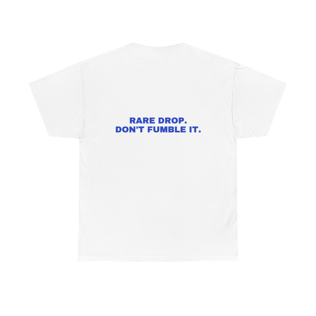Rare drop. Don't fumble it. Cobalt print