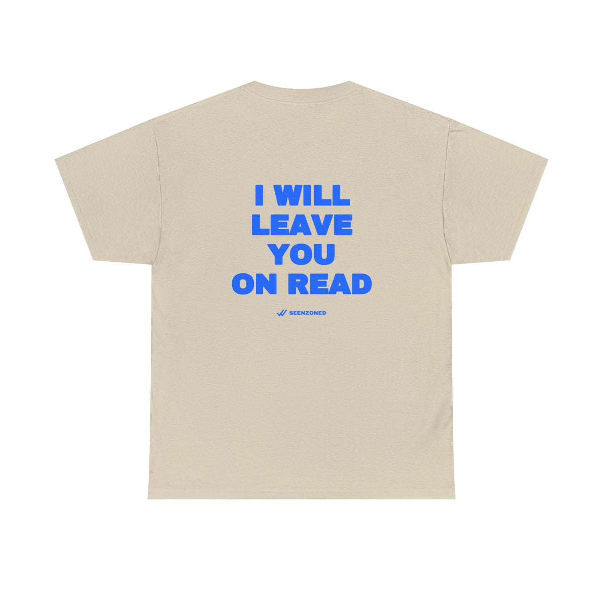 I will leave you on read. Tee