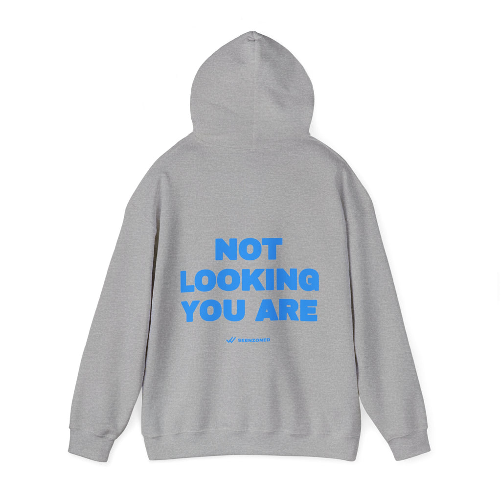 Not looking. You are. Hoodie · Sky